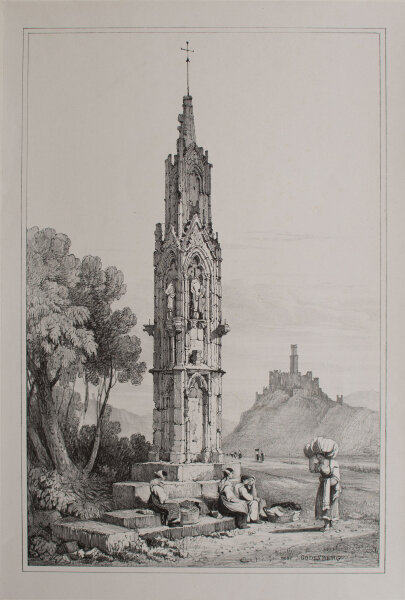 Samuel Prout - Near Godesberg - o.J. - Lithografie