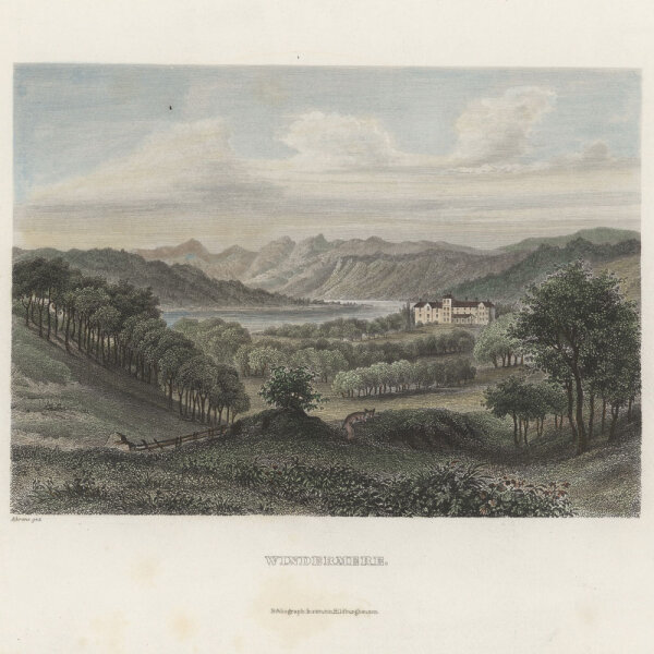 Ahrens - Windermere - undatiert - Stahlstich