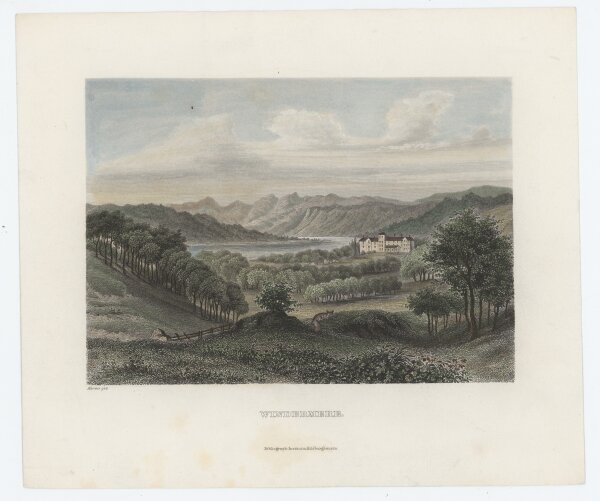 Ahrens - Windermere - undatiert - Stahlstich