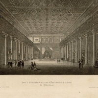 unbekannt - Der Thronsaal im Königsschloss in...