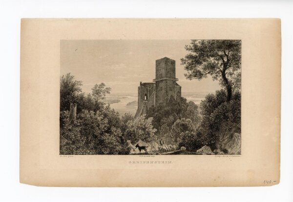 Josef Axmann - Greifenstein - o.J. - Stahlstich