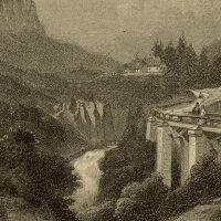 unbekannt - Jettenberg bei Reichenhall - o.J. - Stahlstich