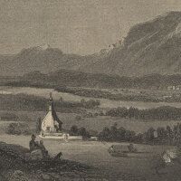 unbekannt - Nonn bei Reichenhall - o.J. - Stahlstich