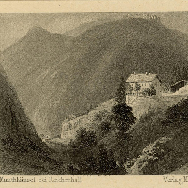 unbekannt - Mauthäusel bei Reichenhall - o.J. - Stahlstich
