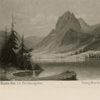 unbekannt - Hinter-See bei Berchtesgaden - o.J. - Stahlstich