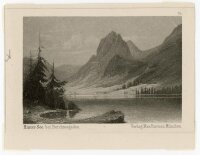 unbekannt - Hinter-See bei Berchtesgaden - o.J. - Stahlstich