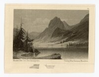 unbekannt - Hinter-See bei Berchtesgaden - o.J. - Stahlstich