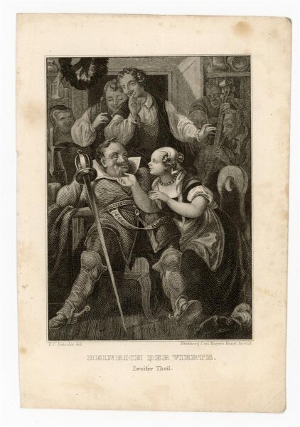 Peter Carl Geissler - Heinrich der Vierte - o.J. - Stahlstich