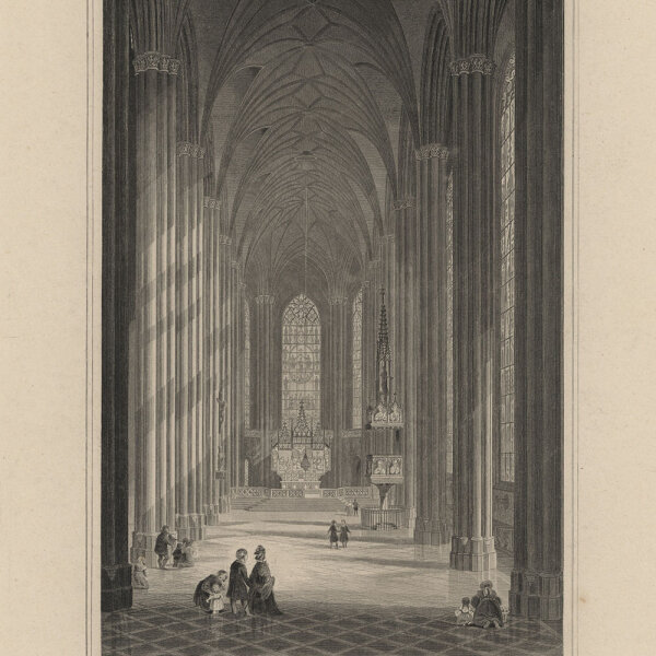 Johann Gabriel Friedrich Poppel - Die neue Pfarrkirche der Vorstadt Au zu Münche