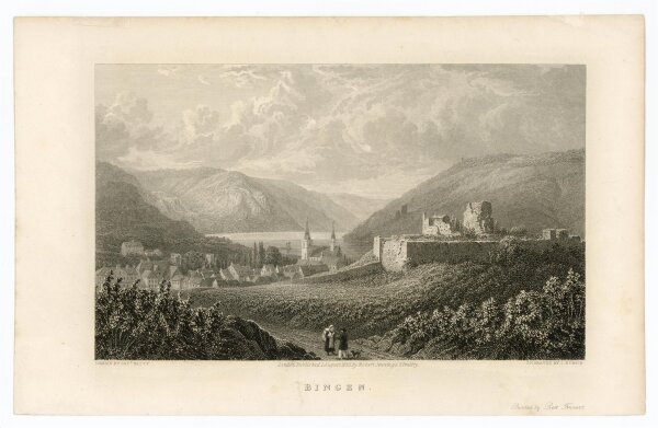 unbekannt - Bingen - Stahlstich - o.J.