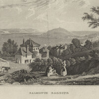 Johann Georg Martini - Falmouth Harbour. - o.J., Stahlstich