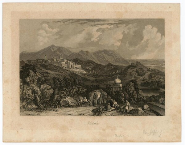 unbekannt - Nahun - Stahlstich - 1861
