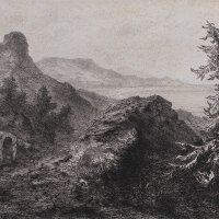 Albert Berg - Ialysos, Rhodos - o.J. - Radierung