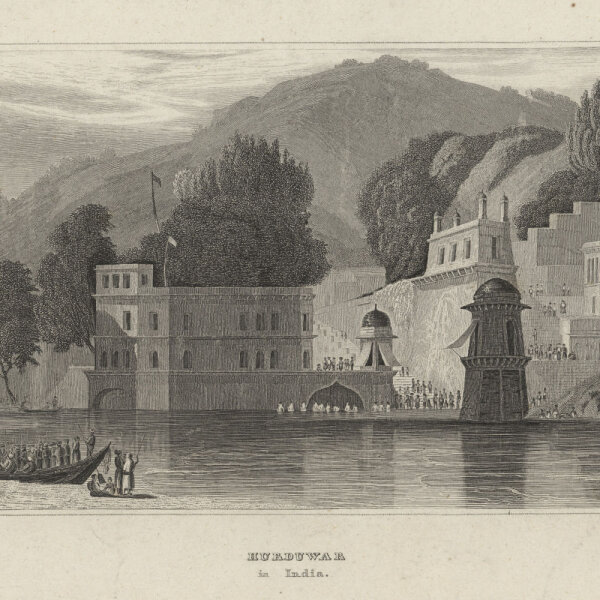 unbekannt - Hurduwar in India. - o.J., Radierung