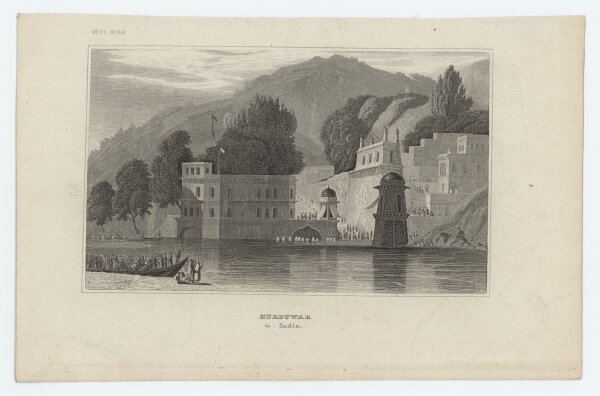 unbekannt - Hurduwar in India. - o.J., Radierung