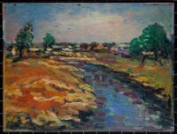 Unbekannt - Südliche Landschaft im Herbst - o.J. -...