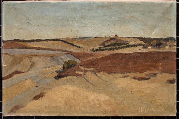 unleserlich signiert - Landschaft - o.J. - Öl auf Leinwand