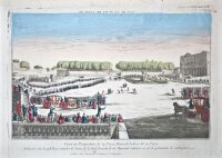 unbekannt -  Vue de la Place de Louis XV - o.J. -...