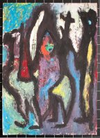 Charlotte Heister - Figurenkomposition - 1961 - Mischtechnik