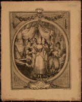 Jean Dambrun - Ankleideszene - o.J. - Heliogravure