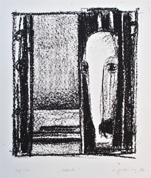 Christine Jaschinsky - Fallada - 1987 - Lithografie