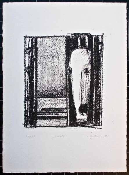 Christine Jaschinsky - Fallada - 1987 - Lithografie