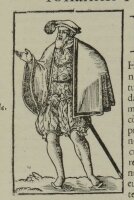 Sebastian Münster - Adliger - o.J. - Holzschnitt