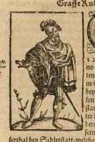 Sebastian Münster - Graf Rudolff - 1592? - Holzschnitt