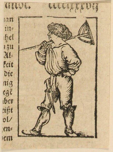 Sebastian Münster - Feldarbeiter - o.J. - Holzschnitt