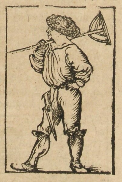 Sebastian Münster - Feldarbeiter - o.J. - Holzschnitt