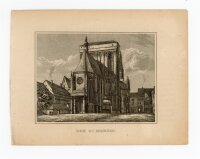 unbekannt - Dom zu Meissen - Stahlstich - 1840