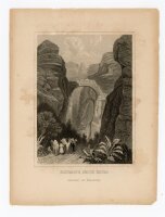 unbekannt - Eingang nach Edom - Stahlstich - 1840