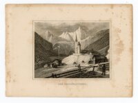 unbekannt - Der Grossglockner - Stahlstich - 1840