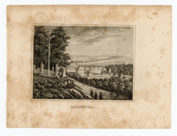 unbekannt - Marienthal - Stahlstich - 1840