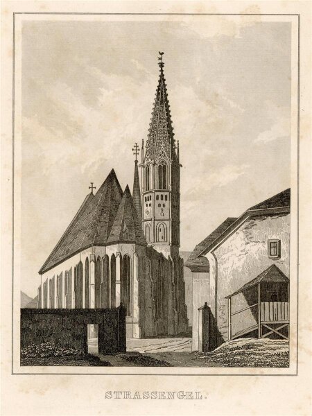 unbekannt - Strassengel - Stahlstich - 1840