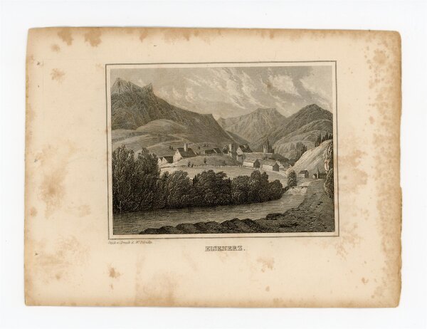 unbekannt - Eisenerz - Stahlstich - 1840