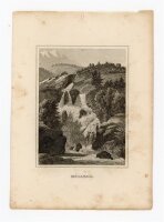 unbekannt - Möllfall - Stahlstich - 1840