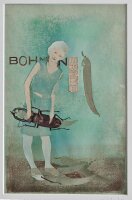 Katrin Zickler - Bohnenernte - 2009 - Mischtechnik