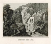 unbekannt - Ursprung der Save - Stahlstich - 1840