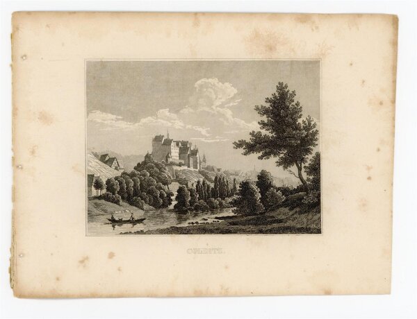 unbekannt - Colditz - Stahlstich - 1840