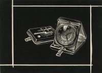 Uli Huber - Grafikentwurft - Reisewecker - Schabtechnik -...