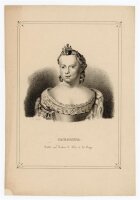unbekannt - Frauenportrait Carolina - Lithografie - o.J.