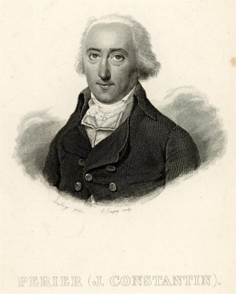 unbekannt - Portrait Jacques-Constantin Périer - Stahlstich - o.J.