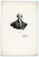 unbekannt - Portrait Jacques Necker - Lithografie - o.J.