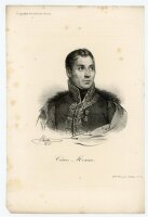 unbekannt - Portrait César Moreau - Lithografie -...