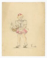 Witt Pfeiffer - Illustration eines Mädchens mit Korb...
