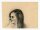 Witt Pfeiffer - Portrait einer Frau - Kohlezeichnung - o.J.