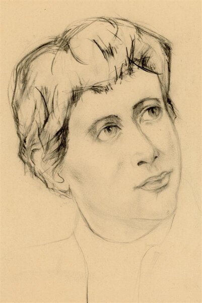 Witt Pfeiffer - Portrait - Zeichnung - o.J.