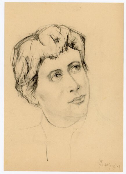 Witt Pfeiffer - Portrait - Zeichnung - o.J.