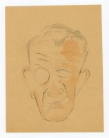 Witt Pfeiffer - Illustration eines Mannes mit Monokel -...